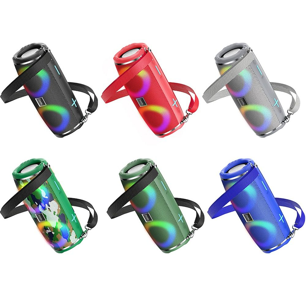 Boxa Bluetooth 5.0 Hoco - Sports (HC12) - Shoulder Strap, 10W - Camouflage Green [3]