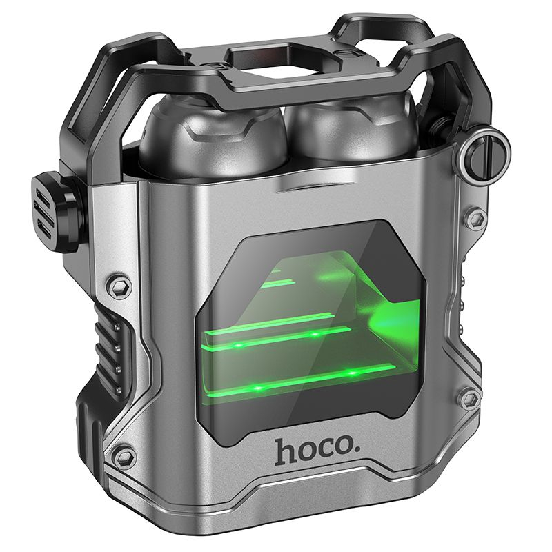 Căști bluetooth fără fir HOCO TWS EW33 Interstellar space gri [3]