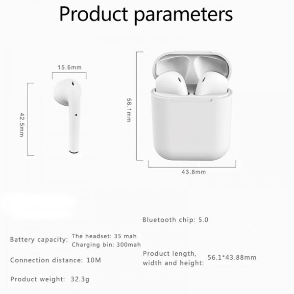 Casti inPods 12 Twins Wireless Stereo V 5.0 [3]