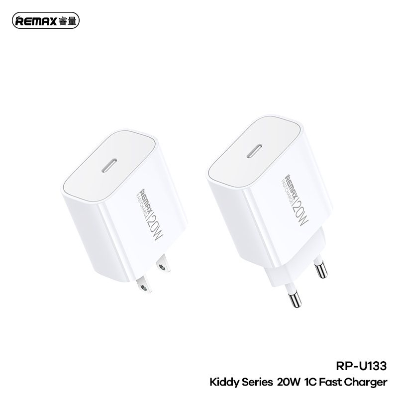 ÎNCĂRCĂTOR  la retea Slot C REMAX KIDDY 20W RP-U133 ALB [2]