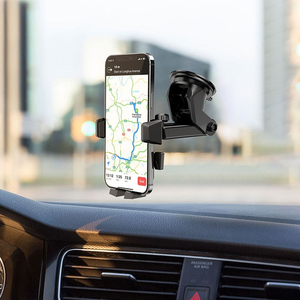 Suport Auto Hoco Pentru Bord Sau Parbriz, Negru - Ca83 [3]