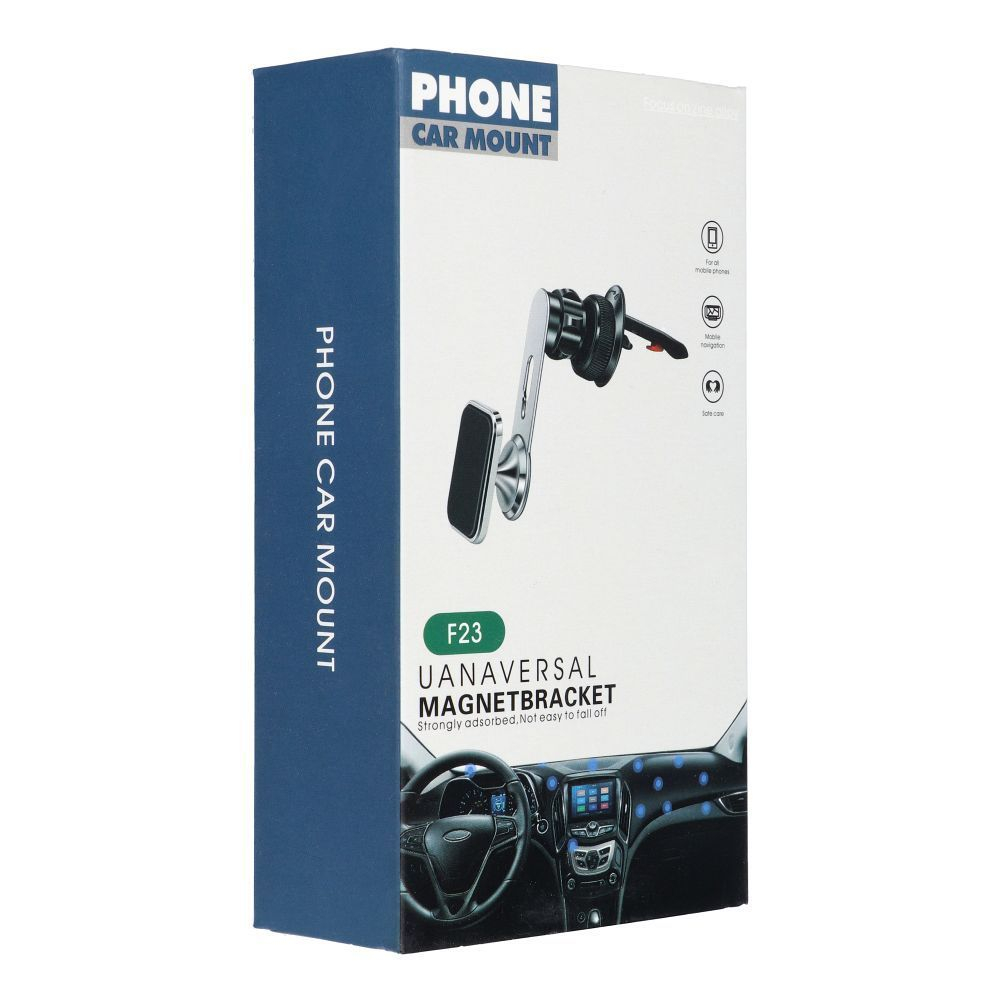 Suport telefon  magnetic pentru mașină proiectat pentru montare pe orificiul de ventilație [4]