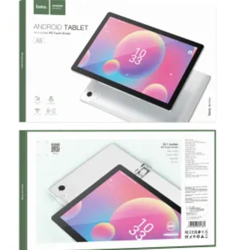Tableta HOCO 10.1" RAM 6GB / ROM 128GB A8 argintiu [4]
