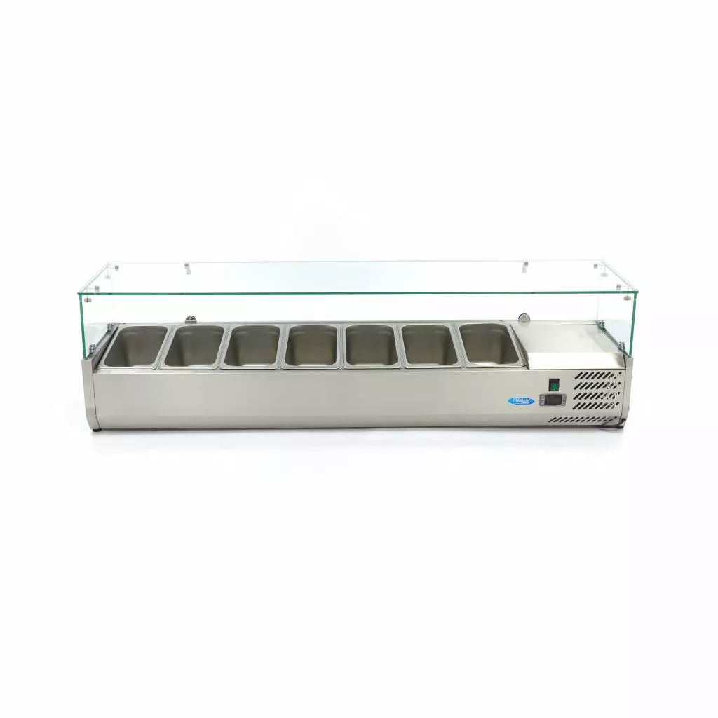 Vitrină Ingrediente Pizza 7 x GN1/3 - 160 cm [2]