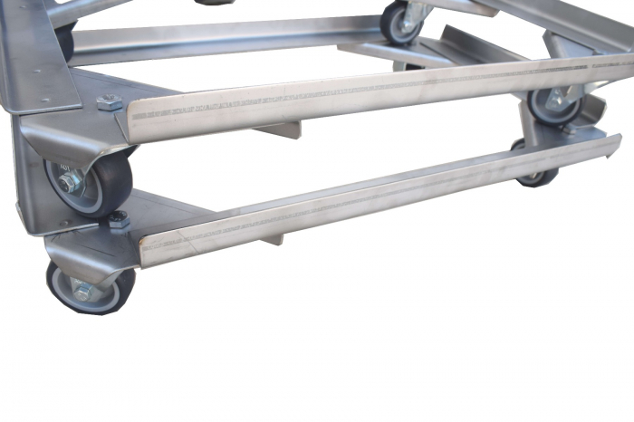 Carucior inox transport navete [2]