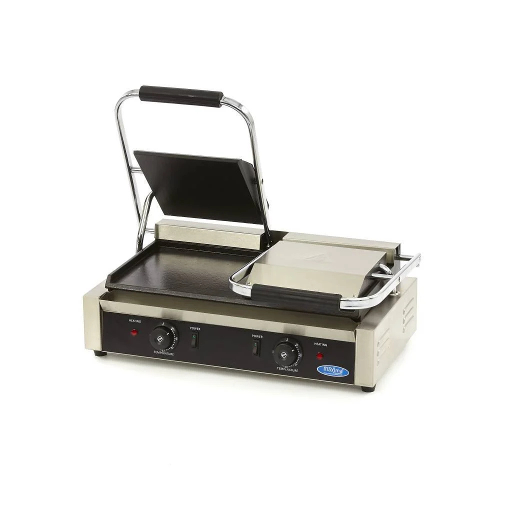 Contact grill striat 2 X 350 mm, 2 x 1800 W [5]