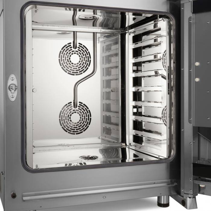 Cuptor combisteamer cu abur cu Touch screen, 7 tăvi GN 1/1 [3]
