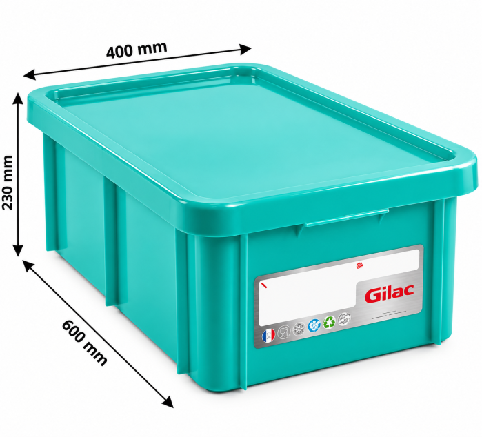 Cutie cu capac depozitare transport alimente 35 L - G119811 [3]