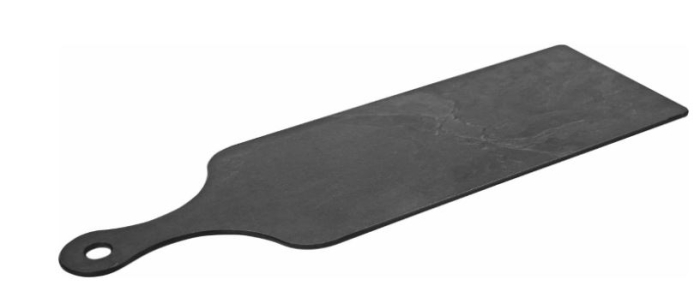 Platou de prezentare dreptunghiular cu maner 60x20 cm [3]