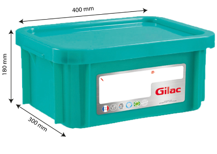 Cutie Cu Capac Depozitare - Transport Alimente 12 L - G119511 [2]