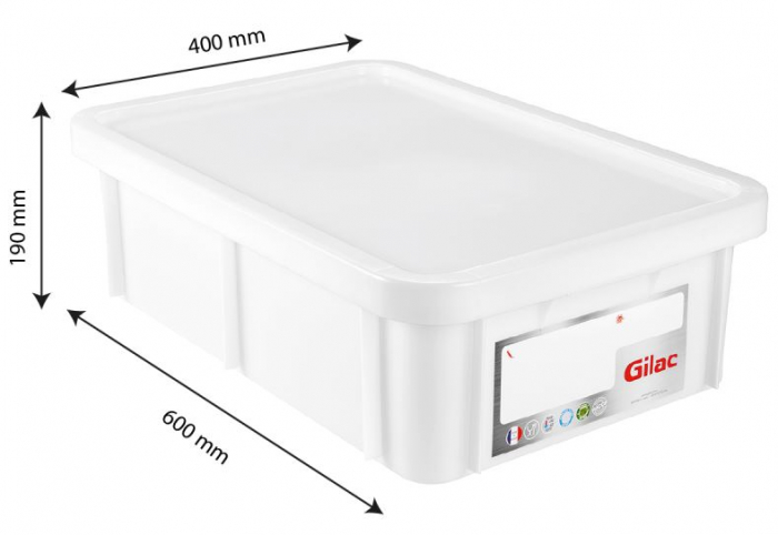 Cutie Cu Capac Depozitare - Transport Alimente 25 L - G119712 [2]
