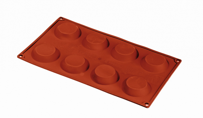 Forma silicon TARTE Ø6xh1.7cm, 8 cavitati [2]