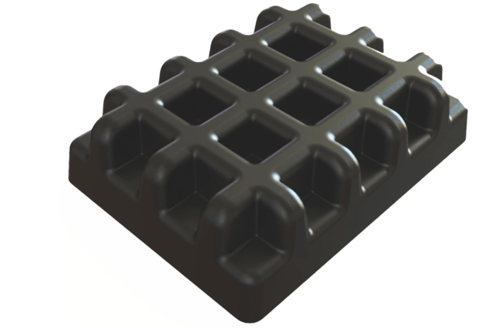 Forma silicon "WAFFE"  60X40 CM - 20 alveole [2]