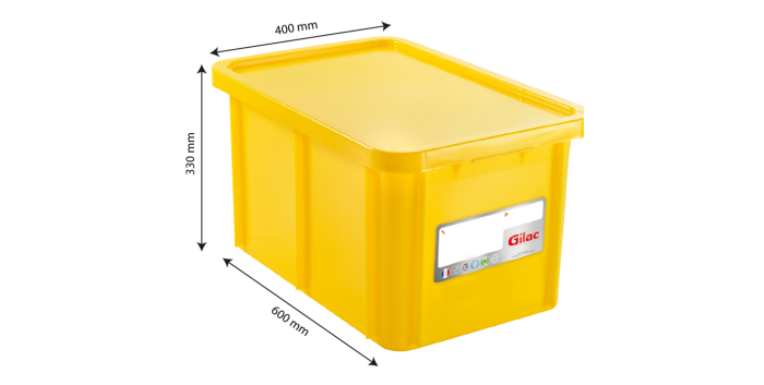 Cutie Cu Capac Depozitare - Transport Alimente 55 L [2]