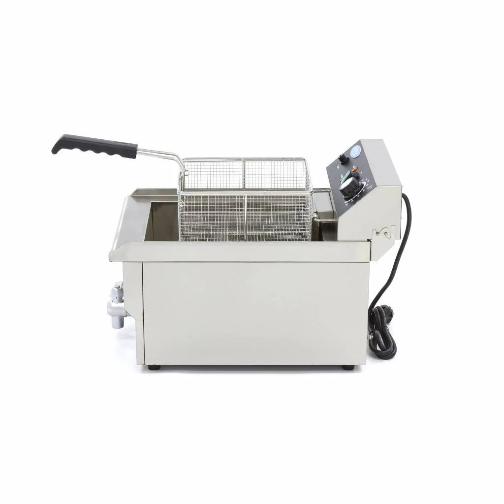 Friteuză Electrică cu Robinet 10 L, 3250 W [3]