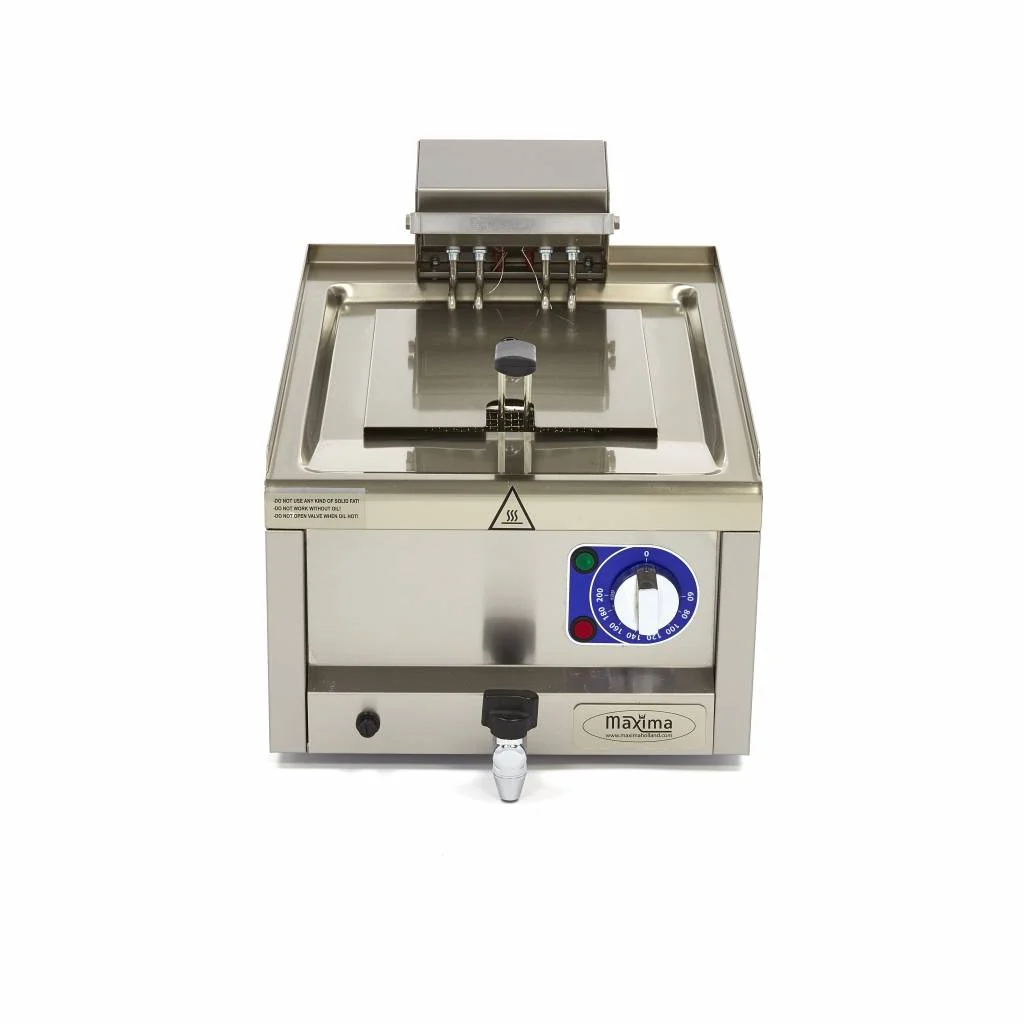 Friteuză Electrică cu Robinet 10 L, 400 V [6]