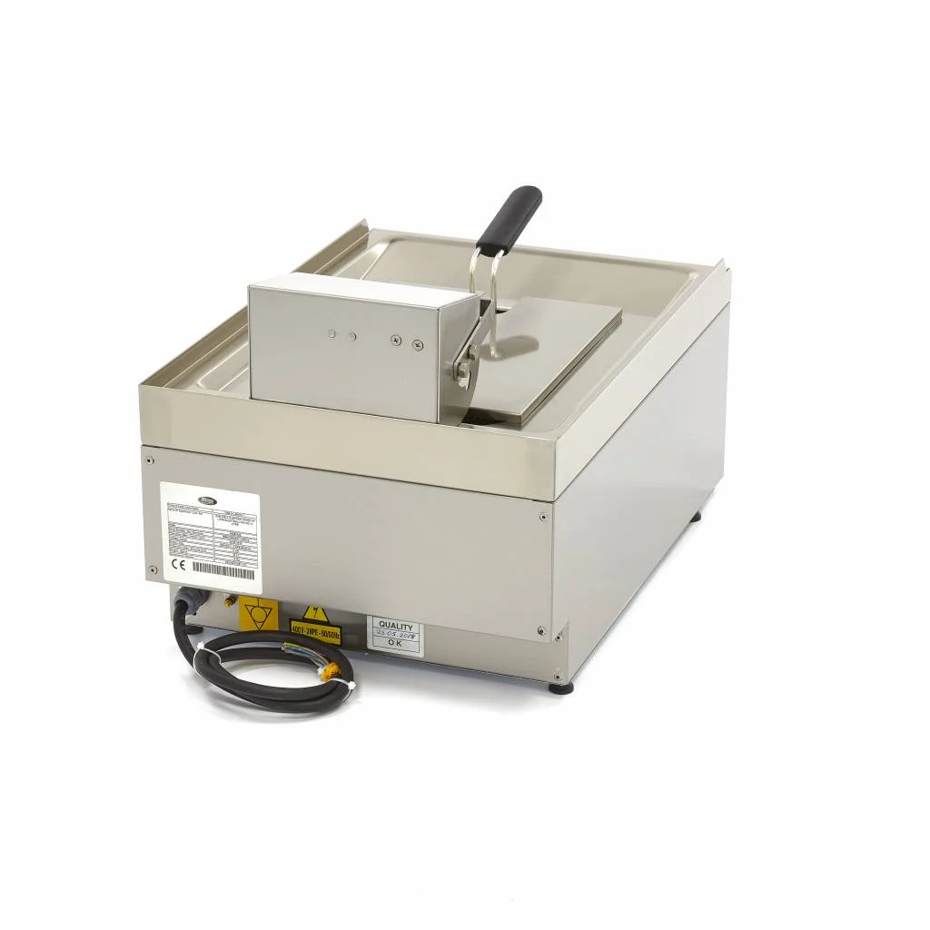 Friteuză Electrică cu Robinet 10 L, 400 V [4]