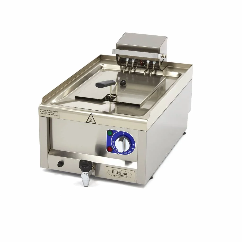 Friteuză Electrică cu Robinet 10 L, 400 V [5]