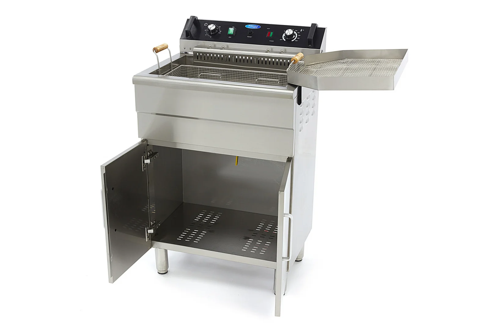 Friteuză Electrică cu Robinet 30 L, 6000 W [2]