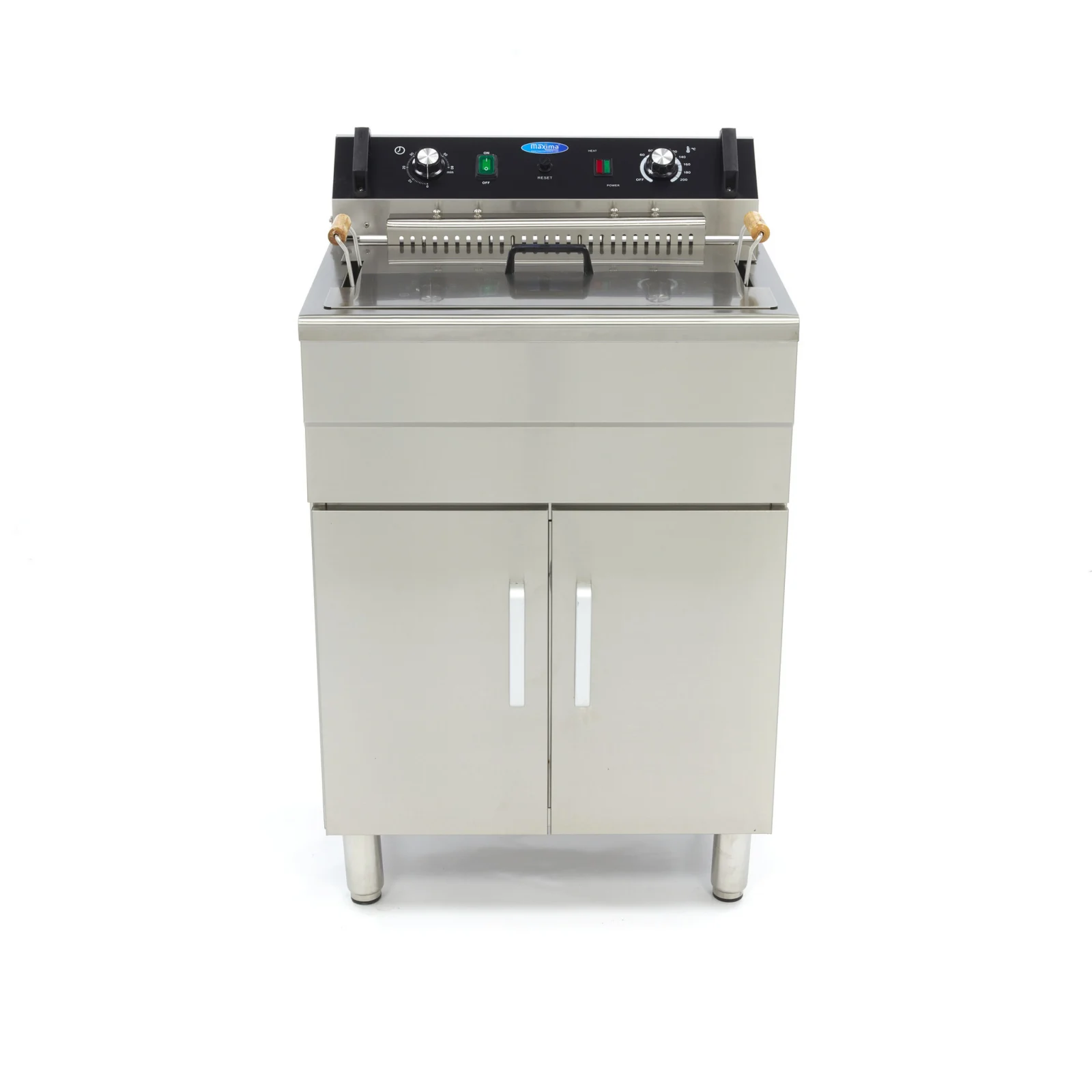 Friteuză Electrică cu Robinet 30 L, 6000 W [6]