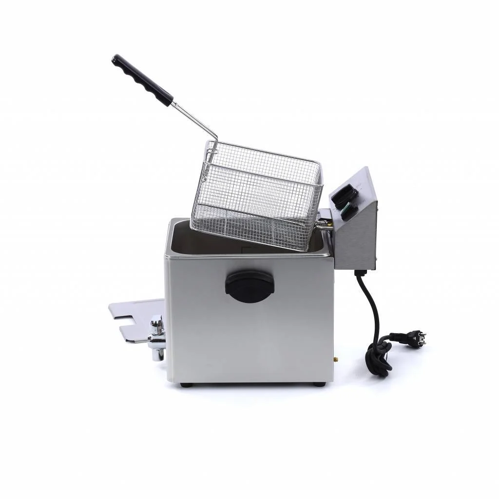Friteuză electrică cu robinet scurgere 8 L, 3250 W [2]