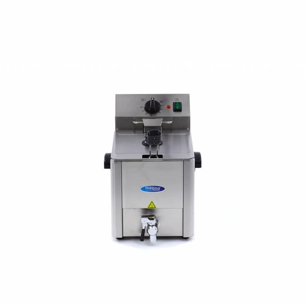 Friteuză electrică cu robinet scurgere 8 L, 3250 W [5]