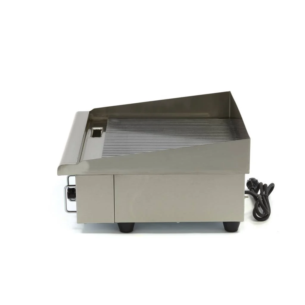 Grill Electric Striat cu Scurgere 550 mm [4]