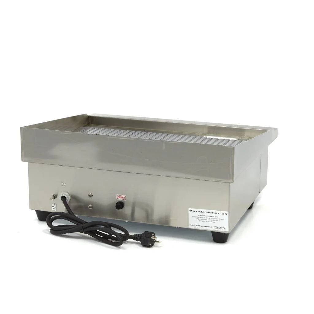 Grill Electric Striat cu Scurgere 550 mm [3]