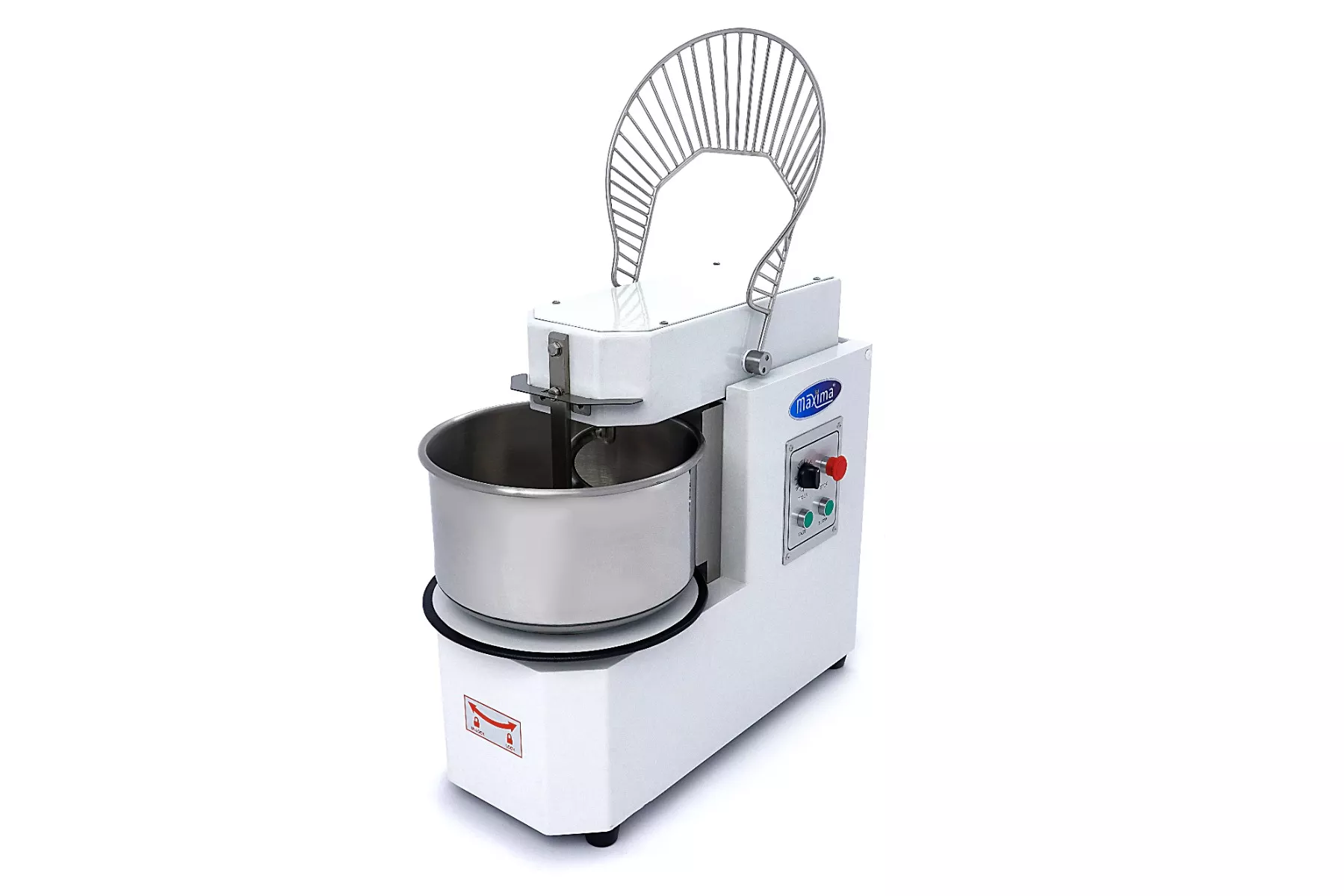 Malaxor cu Bol Detasabil Două Viteze 20 L - 13 kg Aluat [6]