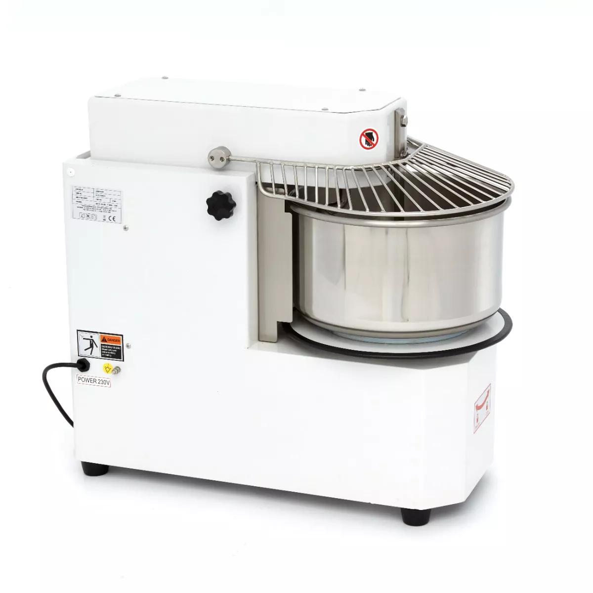 Malaxor cu Bol Detasabil Două Viteze 20 L - 13 kg Aluat [5]