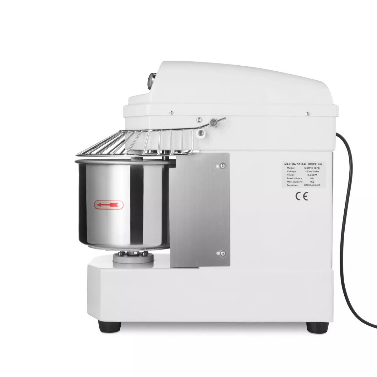 Malaxor cu Bol Fix Două Viteze 30 L - 13 kg Aluat [3]