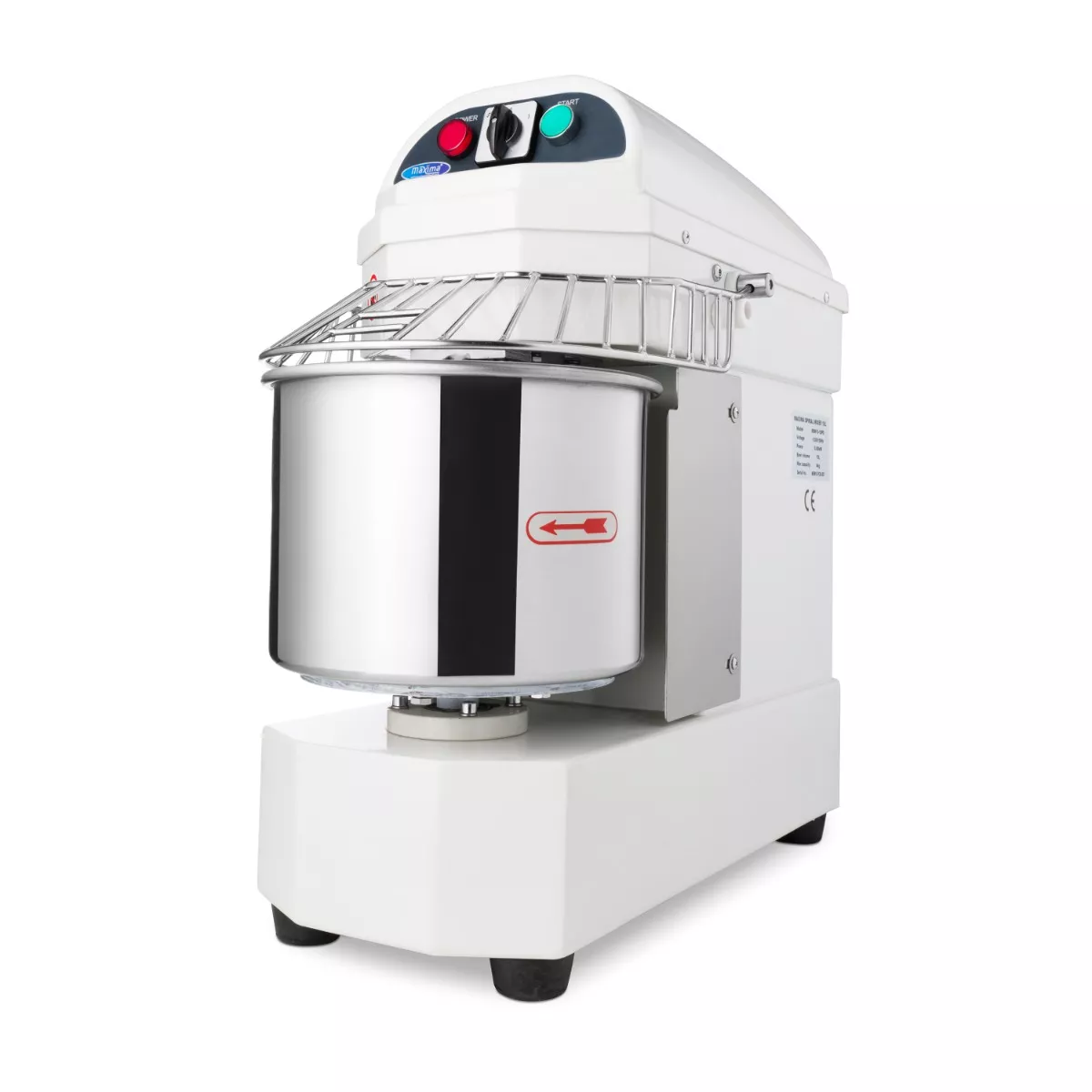 Malaxor cu Bol Fix Două Viteze 30 L - 19 kg Aluat [1]