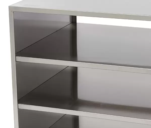 Masă de lucru din inox pe roți 600 x 800 mm [3]