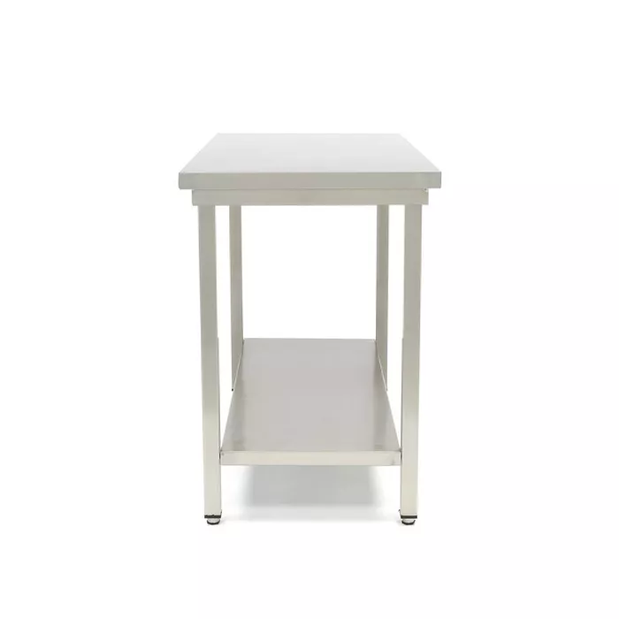 Masa de lucru inox cu poliță 140 x 60 cm [2]