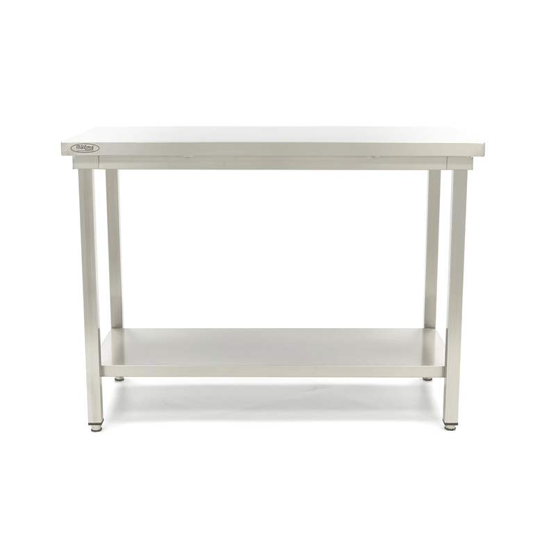 Masa de lucru inox cu poliță 160 x 60 cm [1]