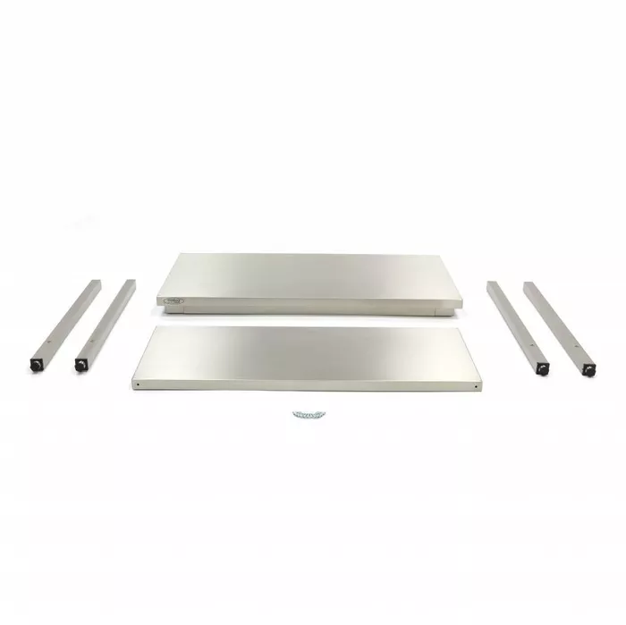 Masa de lucru inox cu poliță 180 x 70 cm [4]