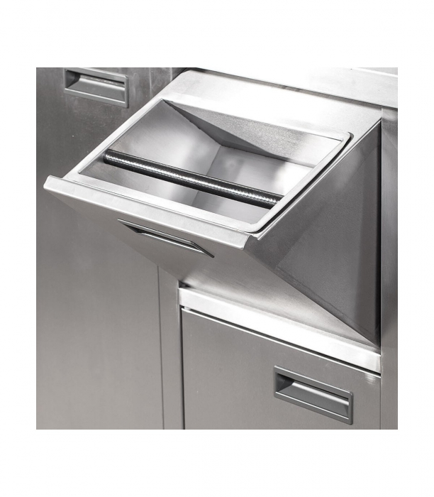 Masă din Inox pentru Aparatul de Cafea cu Scurgere si Chiuvetă [3]