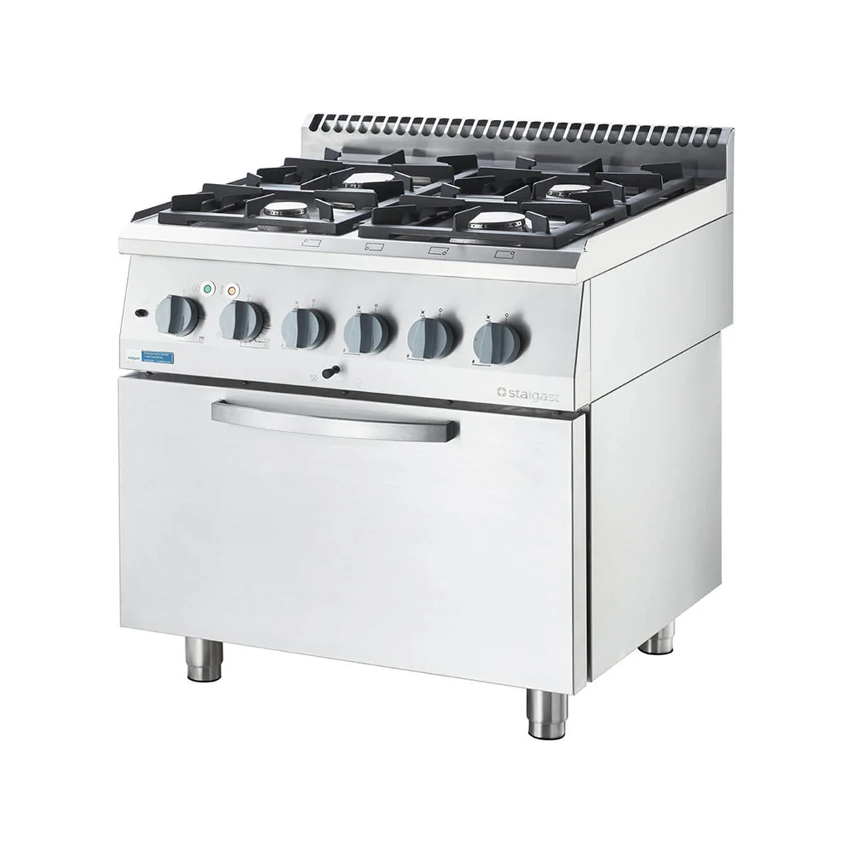 Mașină de gătit cu 4 arzatoare și cuptor electric (6.5 kW), linia 700 [1]