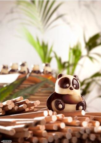 Matrita policarbonat Figurine - 18 Praline Panda - CW1874 [2]