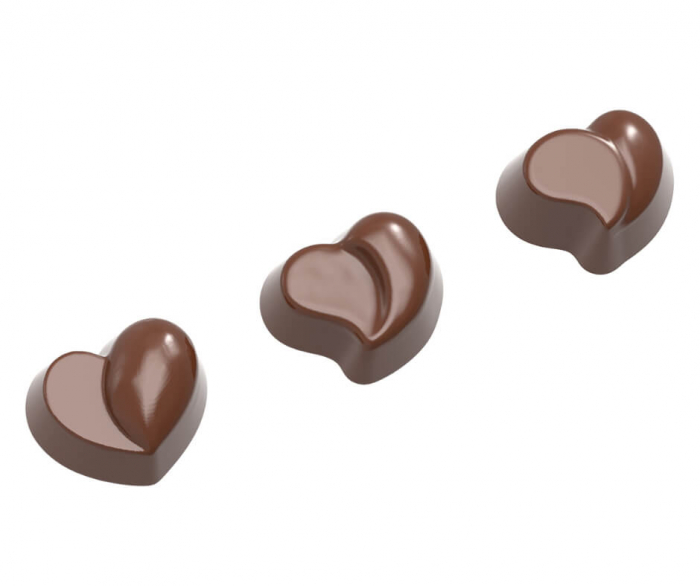 Matrita policarbonat Gama San Valentin - 21 Praline Ciocolata Inimioara [1]