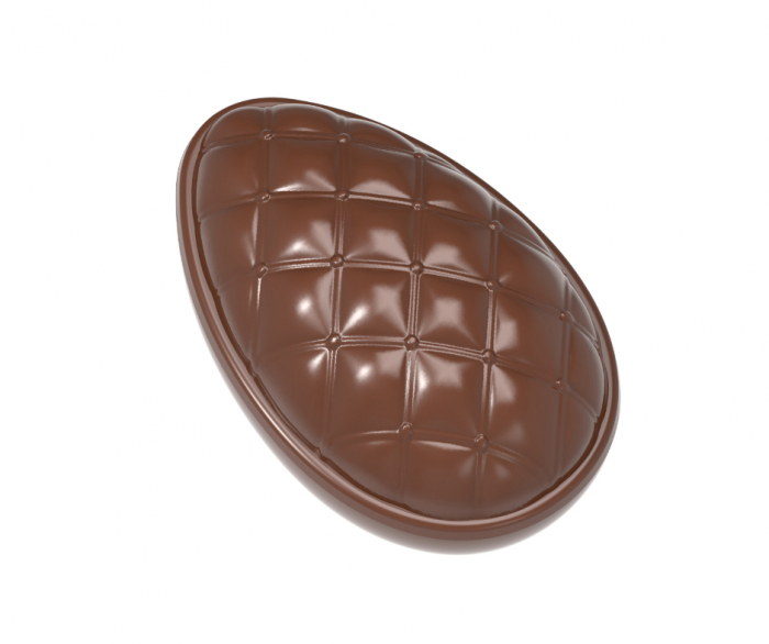 Oua 3D h2.55cm - Matrite Plastic Ciocolata  [1]