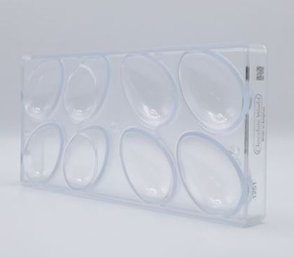 Oua h2.5cm - Matrite Plastic Ciocolata - CW1251 [2]