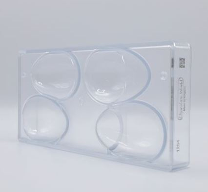 Oua h3.5cm - Matrite Plastic Ciocolata [2]
