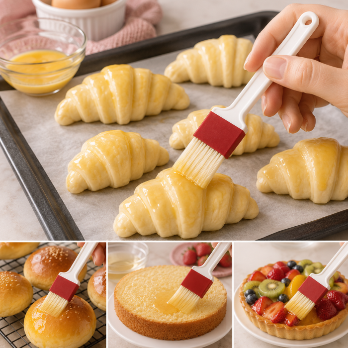 Pensula pentru patiserie cu peri din poliester 6 cm [2]