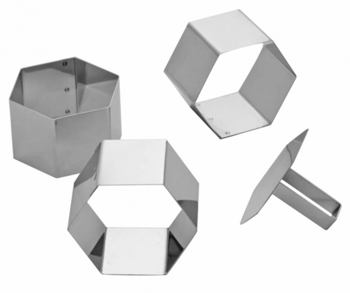 Rama Inox Hexagon 7.5xh4.5cm [1]