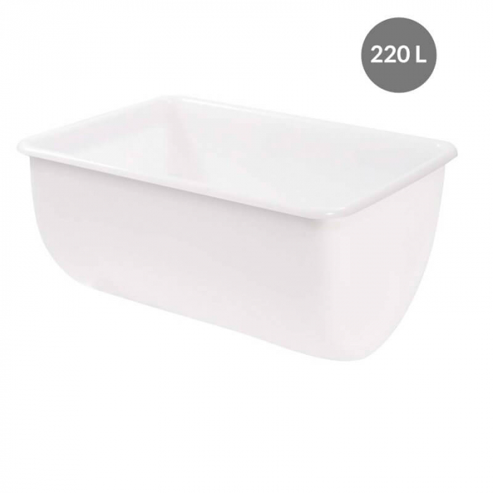 Recipient plastic semicircular - 220L  -  G145321 [4]