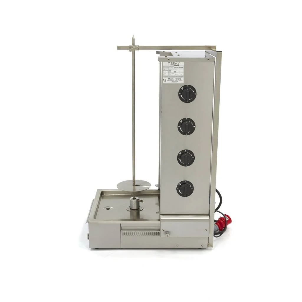 Rotisor de Kebab sau Shaorma Electric - 4 Arzătoare - 70 kg de Carne [2]