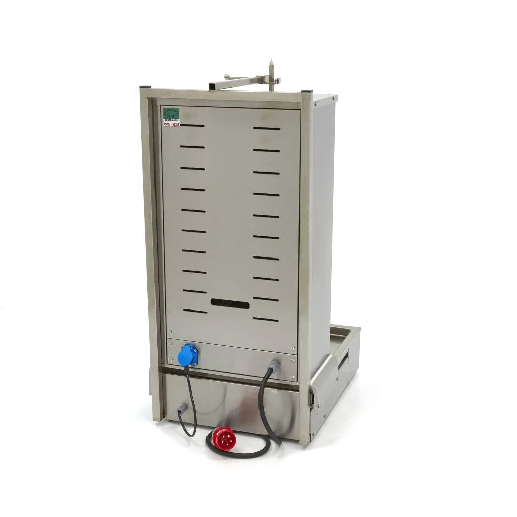 Rotisor de Kebab sau Shaorma Electric - 4 Arzătoare - 70 kg de Carne [3]