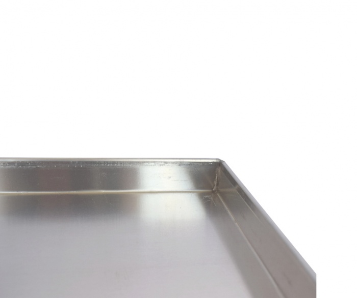 Tava aluminiu neperforat - 4 margini, 60x40xh3cm [2]