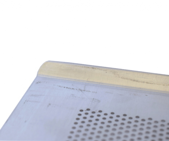 Tava aluminiu perforat - 2 margini logitudinale, 60x80xh1cm [4]